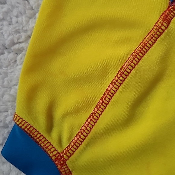 Disney Store Marvel Spiderman Little Boy Swim Rash Guard Size 5/6 - Picture 10 of 13